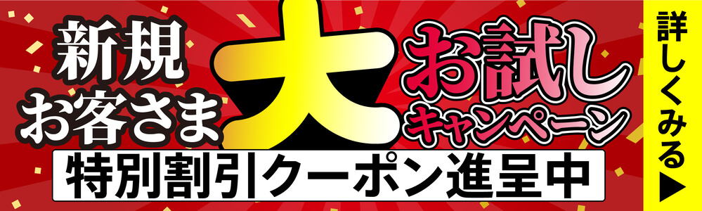 お試しキャンペーン