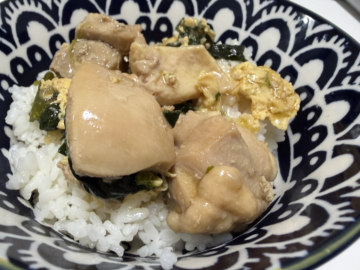 シェフの無添つくりおきの親子丼②